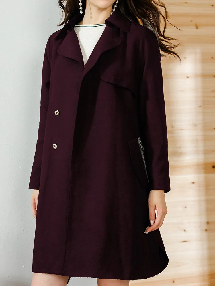 LILITH A PARIS  Double Button Woolen Coats