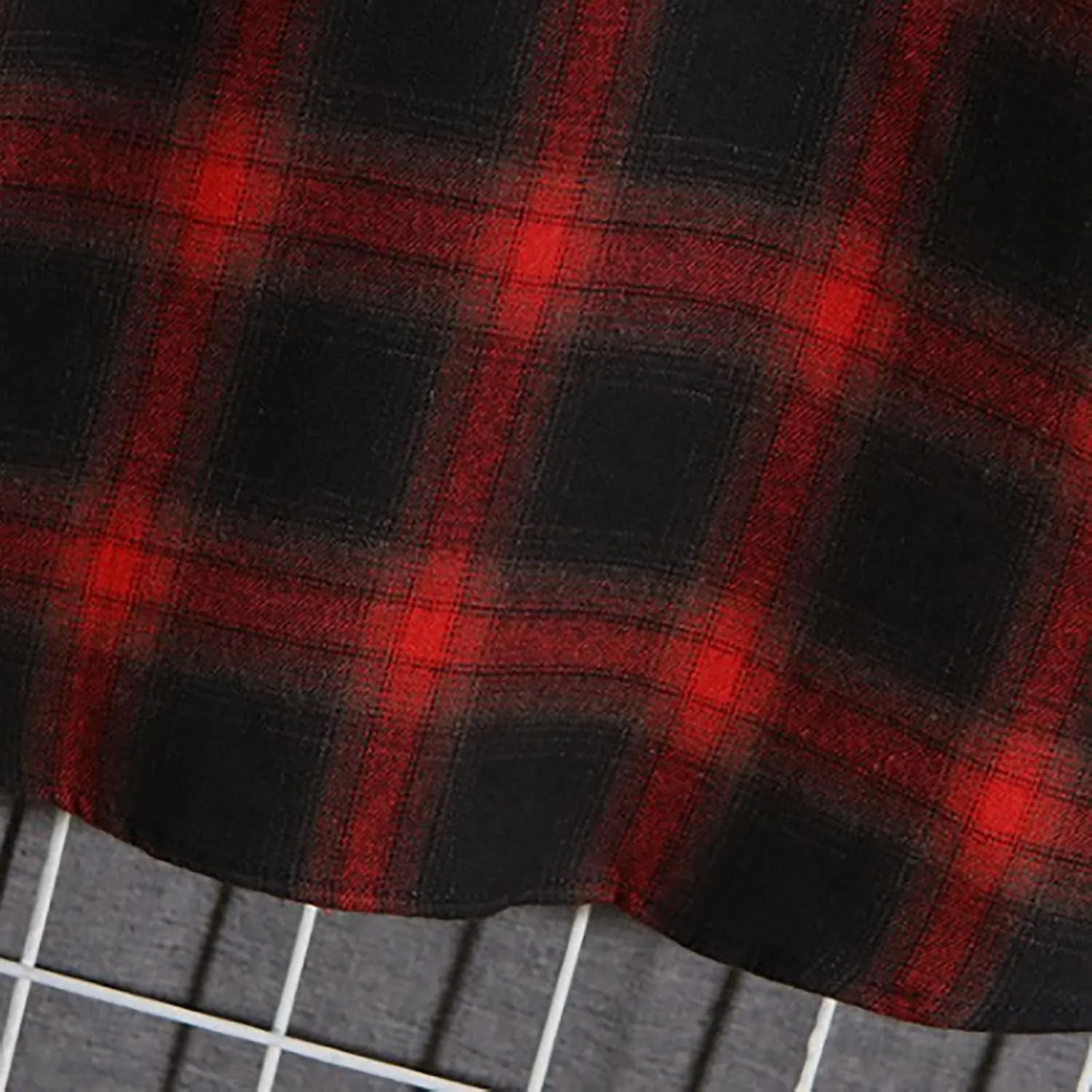 Mens Flannel Shirts Long Sleeve Button Down Plaid Overshirt Jacket For Men Caual Office Work Pearl Snap Shirts