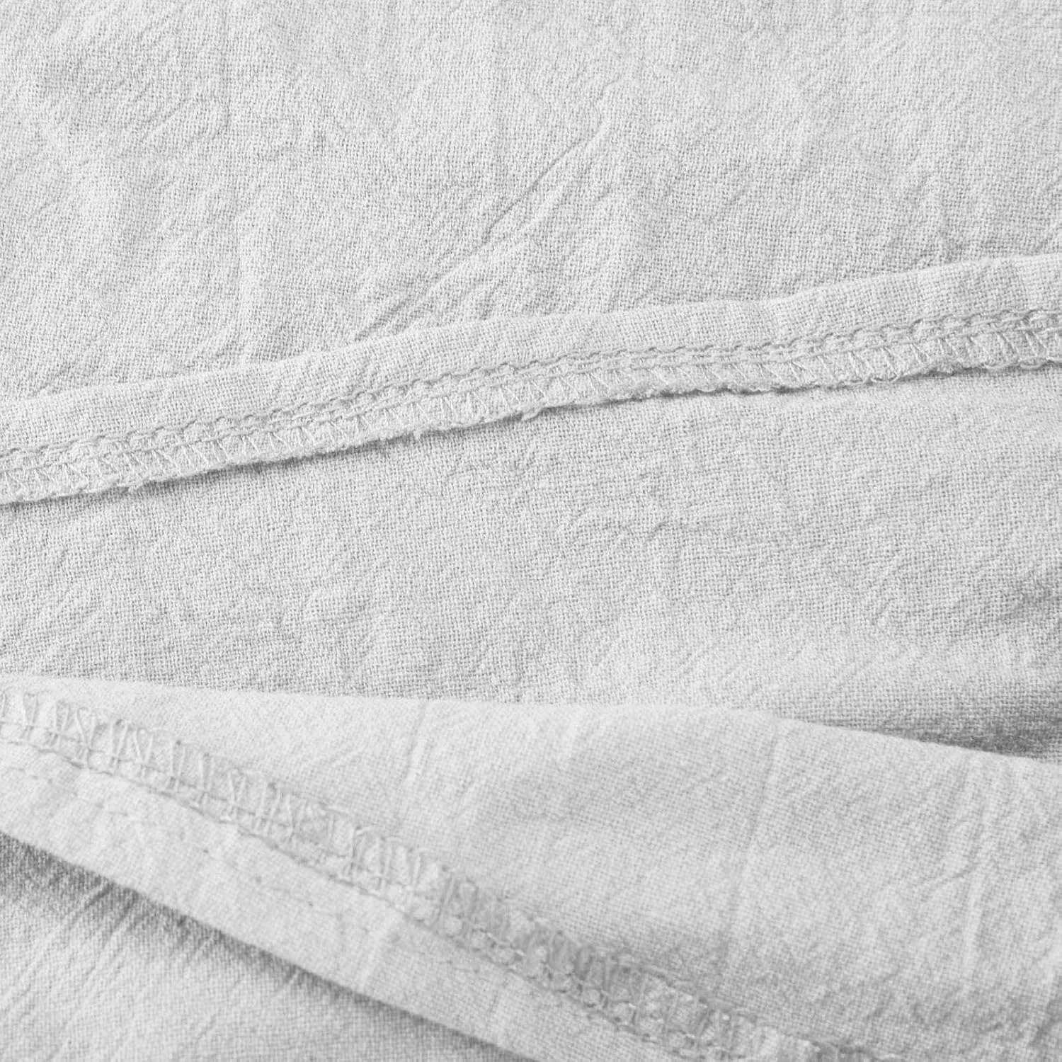 Summer Cotton Linen 2 Piece Outfits for Women Casual Long Sleeve Tshirts Top and Long Pants Business Work Suits