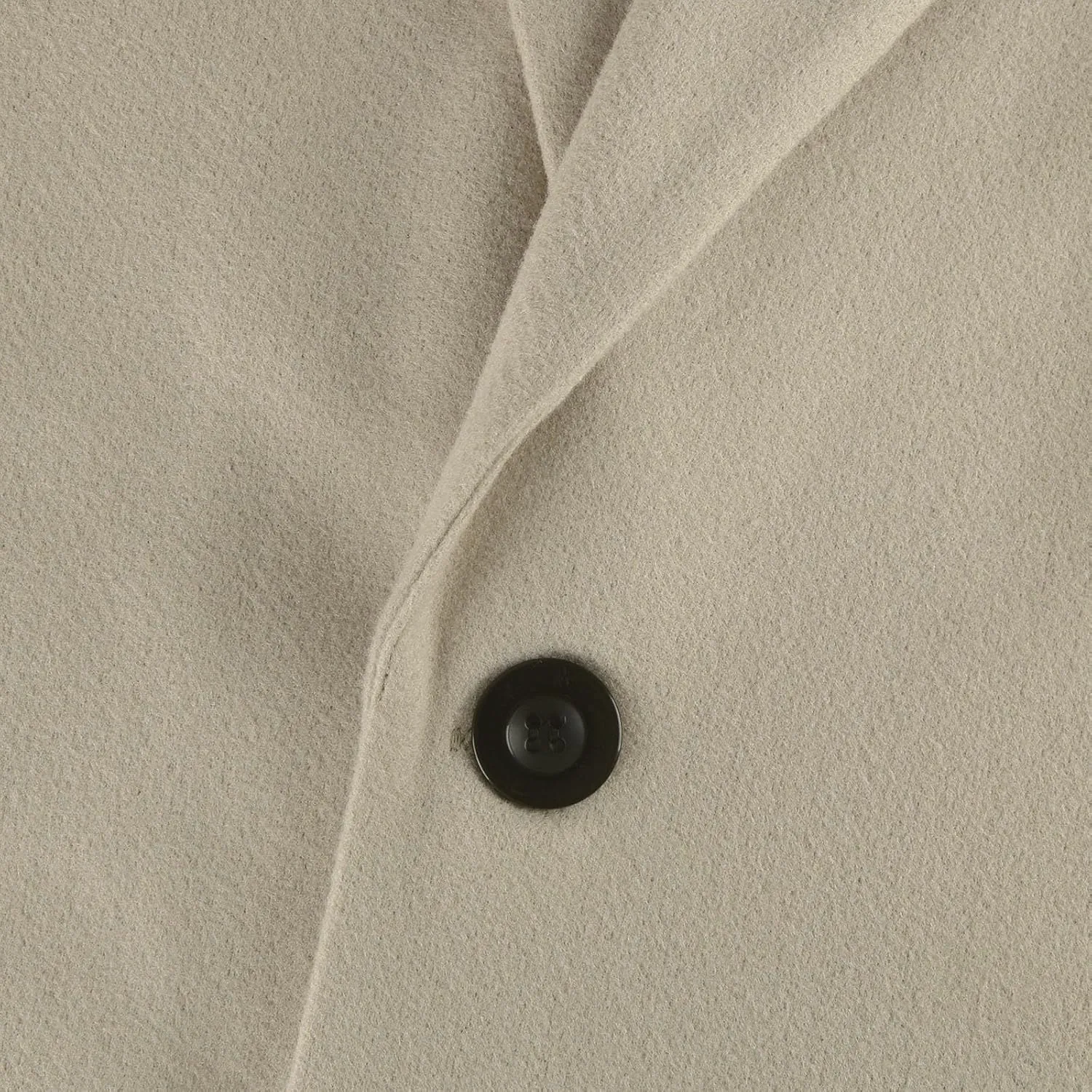 Womens Pea Coats Lapel Neck Button 3/4 Sleeve Coats Winter Double Breasted Wool Coats with Pockets